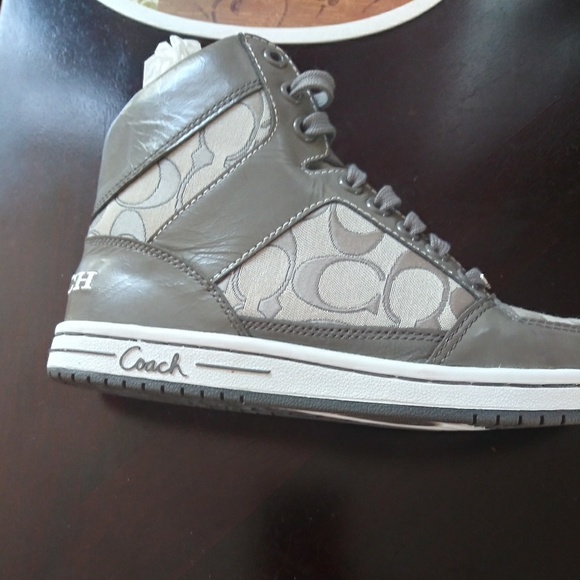 Grey high top sneakers brand new.. - Picture 3 of 7